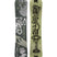 Tuffy- Green multi colored snowboard on a white background 
