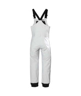 UllrDBibShellPant- Grey bib overalls with black accents on a white background