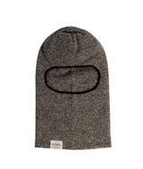 UniformBalaclava-Gray balaclava with a black mouth area on a white background
