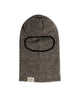 UniformBalaclava-Gray balaclava with a black mouth area on a white background