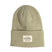 UniformBeanie- Green beanie with a brand label on a white background