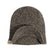 UniformBrimBeanie- Grey beanie with a brand label on a white background