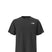 UnisexTestedandProvenRelaxedShort- Black T-shirt with 'The North Face' on the top right shoulder on a white background