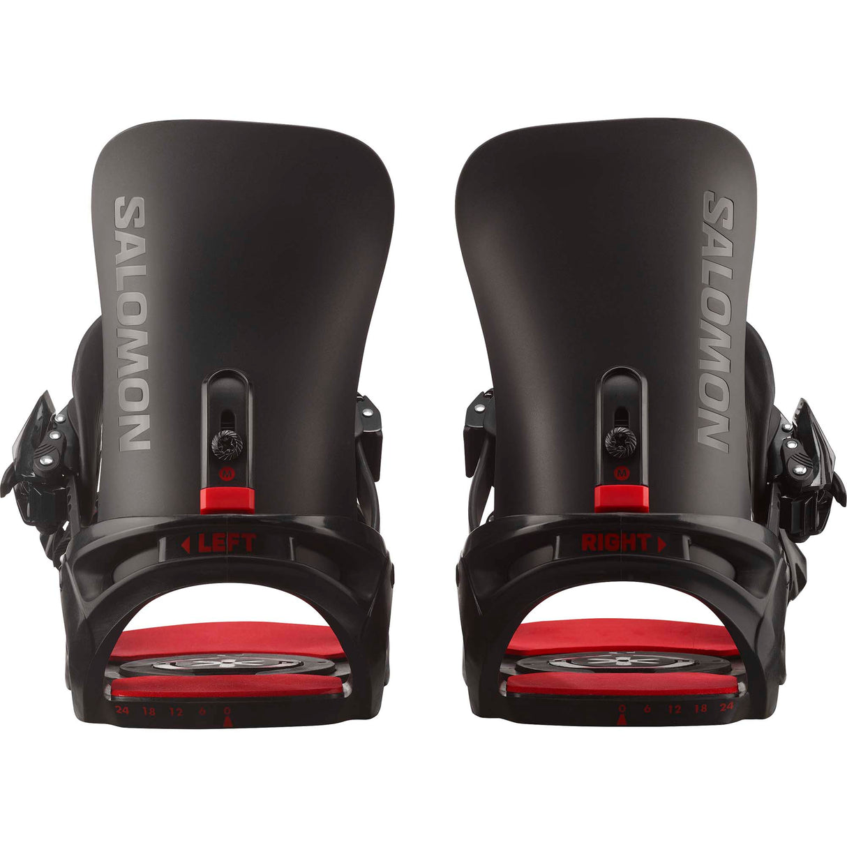 Unite- a pair of black bindings on a white background