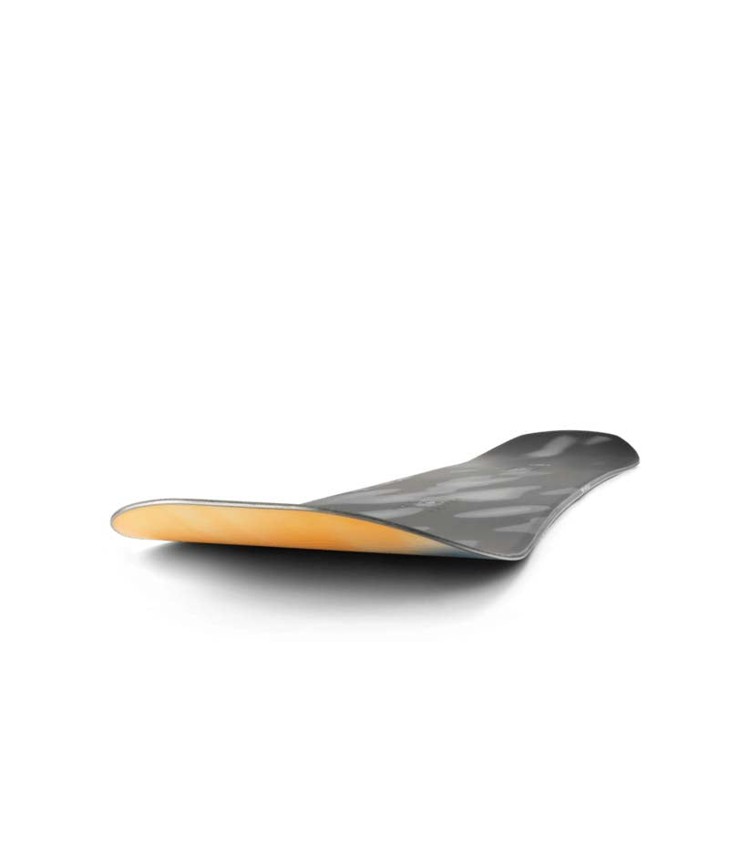 Vantum- Black multicolored snowboard on a white background