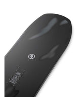 Vantum- Black multicolored snowboard on a white background