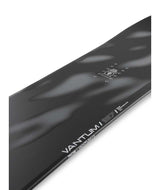 Vantum- Black multicolored snowboard on a white background