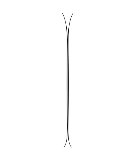 VenaCor- Yellow, White, and Black skis on a white background