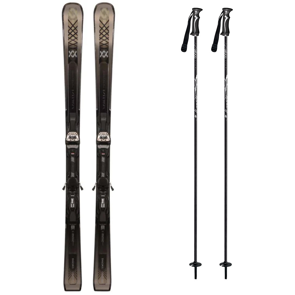 Volkl Peregrine V.Werks Skis 2027 with Lowride 13 FR System Bindings Ski Package