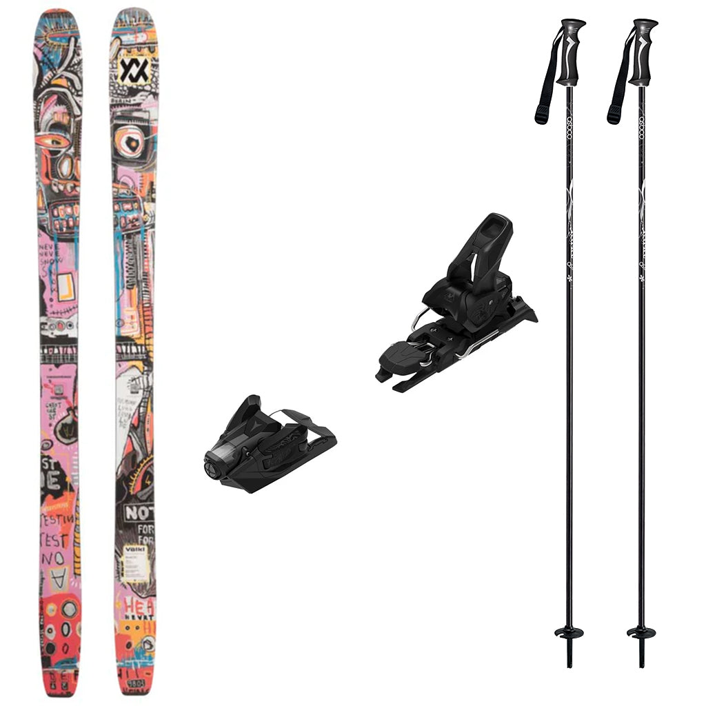 Volkl Revolt 101 Skis 2027 with Strive 14 Bindings Ski Package