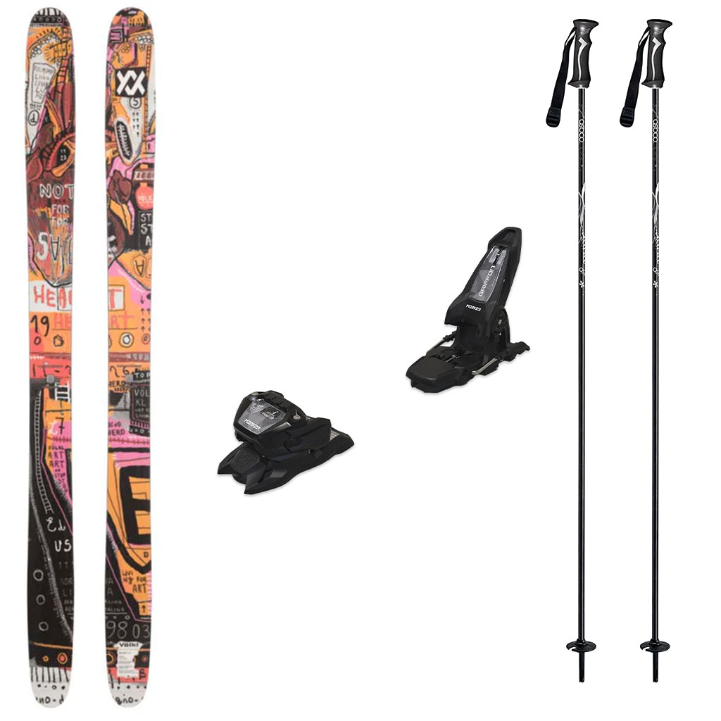 Volkl Revolt 112 Skis 2027 with Marker Griffon 13 Bindings Ski Package