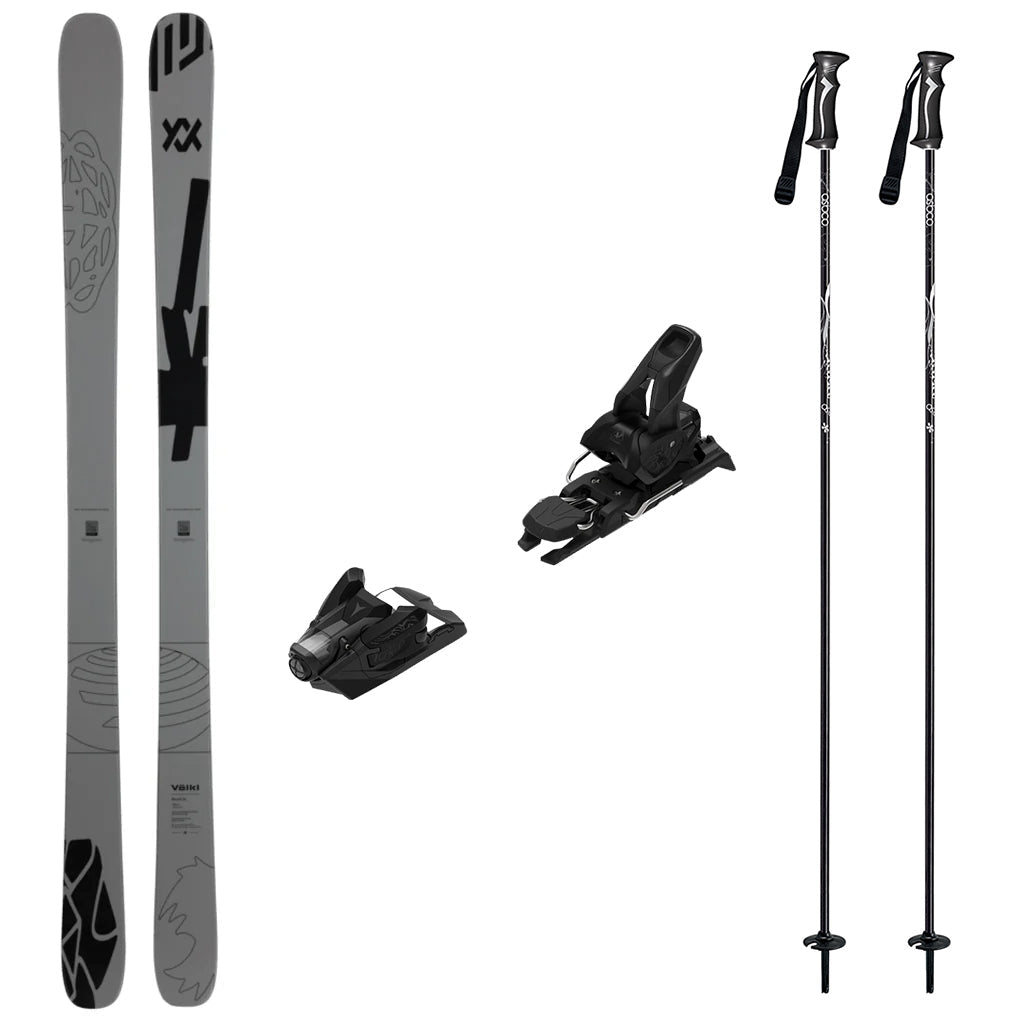 Volkl Revolt 90 Mens Skis 2026 with Atomic Strive 12 Bindings Ski Package