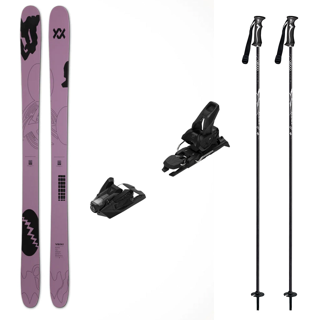 Volkl Revolt 96 Mens Skis 2026 with Atomic Strive 12 Bindings Ski Package