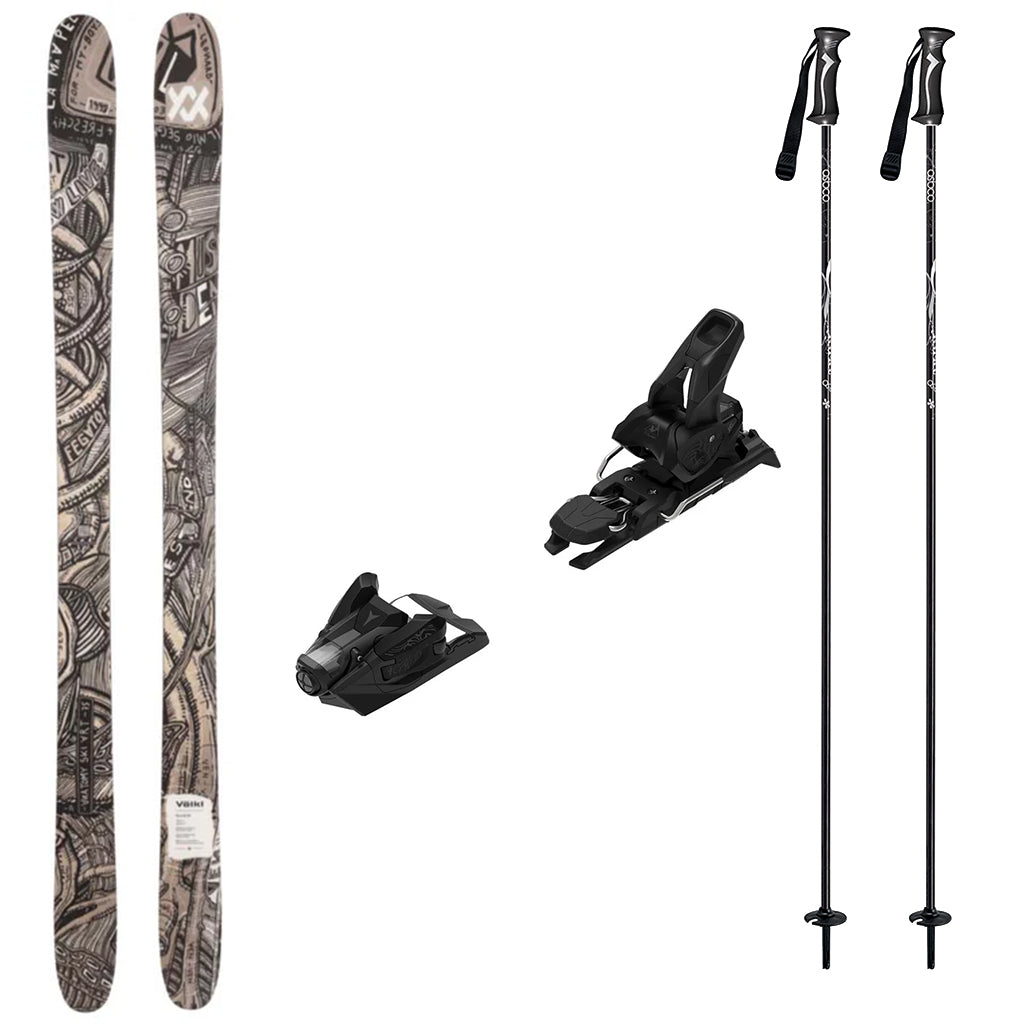 Volkl Revolt 96 Skis 2027 with Strive 14 Ski Package | Columbus
