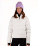 WAdaJacket-Person wearing a white jacket with a white background