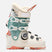 WAlltrack80BOA- Cream, teal, and orange ski boot on a white background