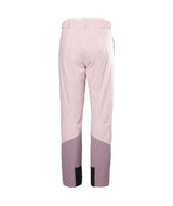WAlpheliaInsulatedPant-Pink pants with black accents on a white background