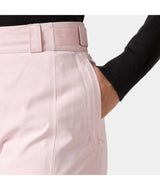 WAlpheliaInsulatedPant-Pink pants with black accents on a white background