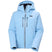 WAlpheliaLifaloftJacket- Light blue jacket with a brand logo on a white background