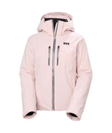 WAlpheliaLifaloftJacket- Light pink jacket with a brand logo on a white background