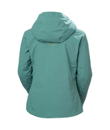 WAlpheliaLifaloftJacket- Green jacket with a brand logo on a white background