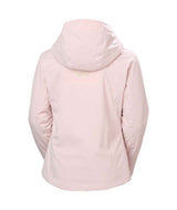WAlpheliaLifaloftJacket- Light pink jacket with a brand logo on a white background