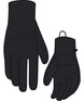WApexInsulatedEtipGlove- Black Glove with North Face Logo on white background