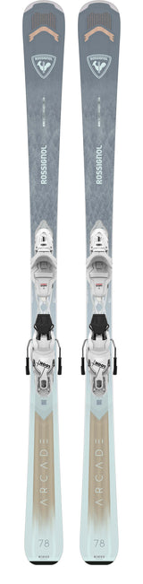 WArcade78_Konect- Grey ski on a white background
