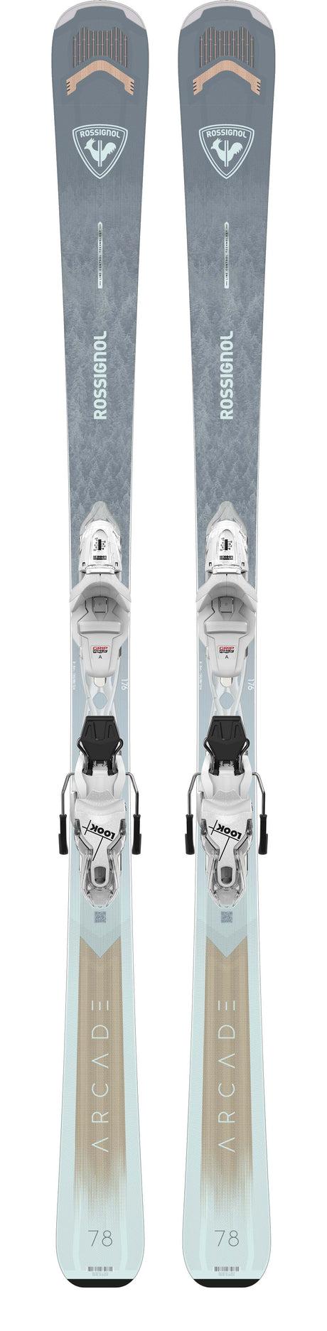WArcade78_Konect- Grey ski on a white background