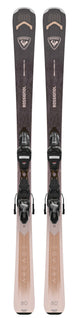 WArcade80_Xpress- Brown and cream ski on a white background