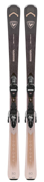WArcade80_Xpress- Brown and cream ski on a white background