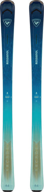 WArcade84- Blue and teal ski on a white background