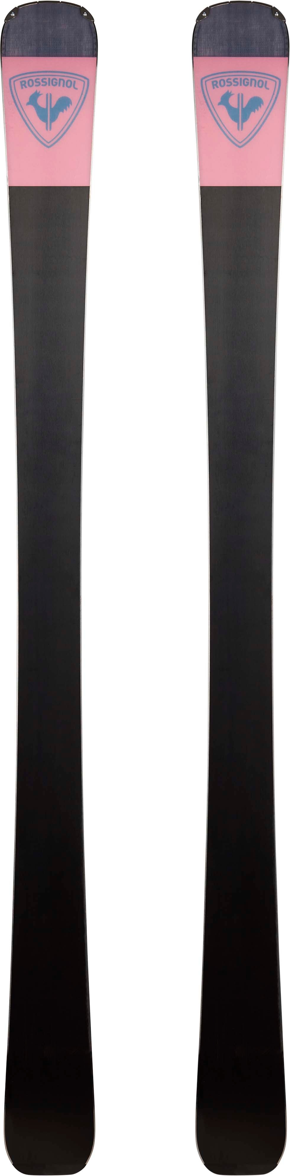 WArcade88_Konect- Black and coral base of the ski on a white background 