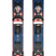 WArcade88_Konect- Blue and coral ski on a white background 