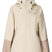 WBillieJacket-Beige and brown jacket with a hood on a white background