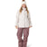 WBillieJacket- Woman wearing a cream jacket on a white background