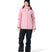 WBillieJacket- Woman wearing a pink jacket on a white background