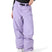 WBleekerPant- Woman wearing light purple snow pants on a white background