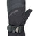 WBreezyMitt-Black mitt on a white background
