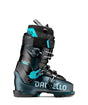 CabrioMV95W3DWrap-Black and teal ski boot with 'Dalbello' branding on a white background