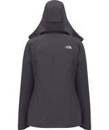 WCartoMonoTriclimateHoodedJacket- Dark Grey Jacket with hood and inner jacket on a white background