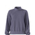 WChabot2.0MockNeck- Purple ribbed mock-neck sweater on a white background