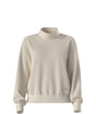 WChabot2.0MockNeck-Beige ribbed mock-neck sweater on a white background