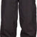 WChromaPant- Black snow pants on a white background