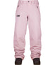 WChromaPant- Pink snow pants on a white background