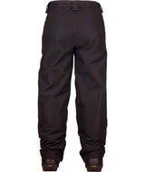 WChromaPant- Black snow pants on a white background