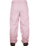 WChromaPant- Pink snow pants on a white background