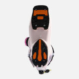WCodeMV95BOA- Pink ski boot on a white background