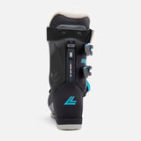 WConcept9.5BOA- Black and blue ski boot on a white background 