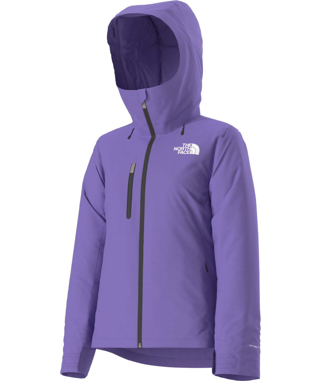 WDescenditJacket-Purple jacket with a hood on a white background